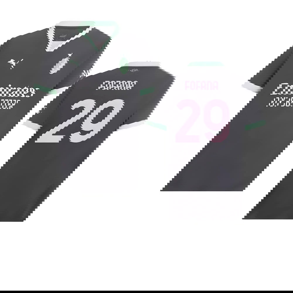 2024-2025 AC Milan Third Authentic Shirt (Fofana 29)