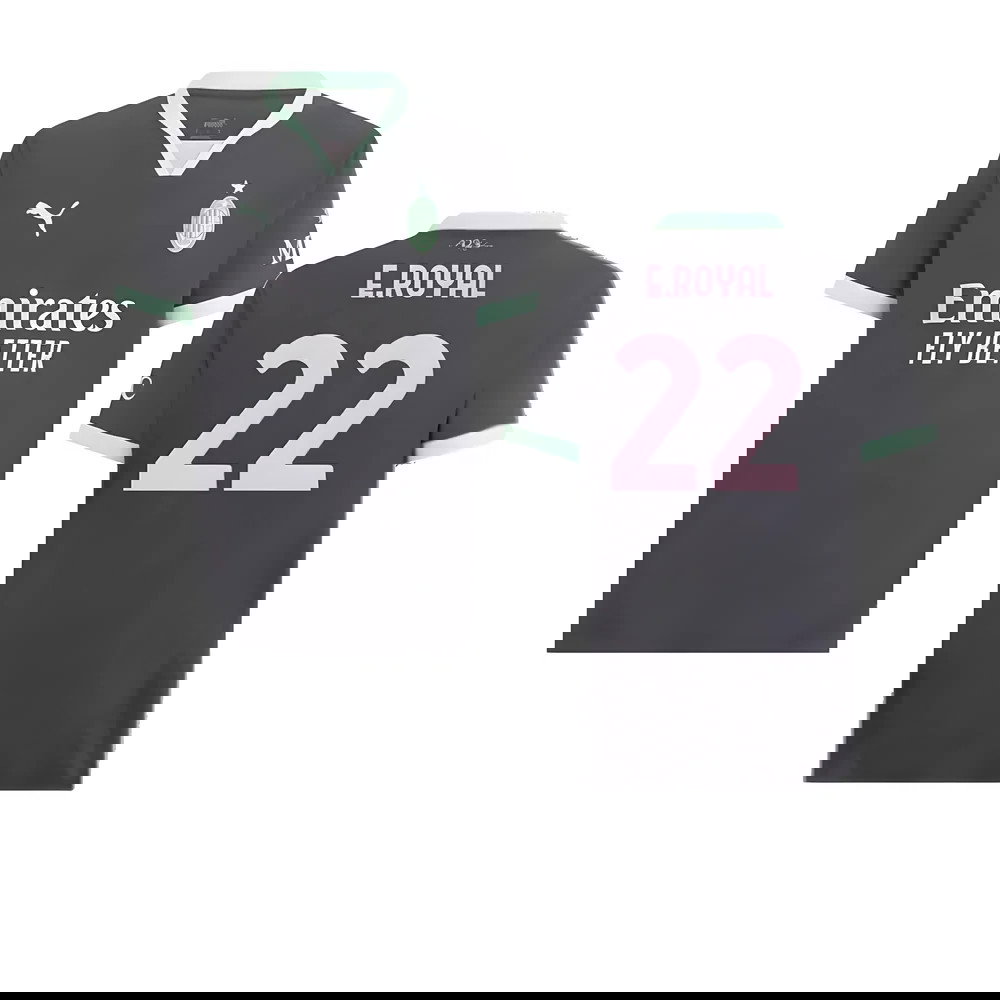 2024-2025 AC Milan Third Authentic Shirt (E.Royal 22)