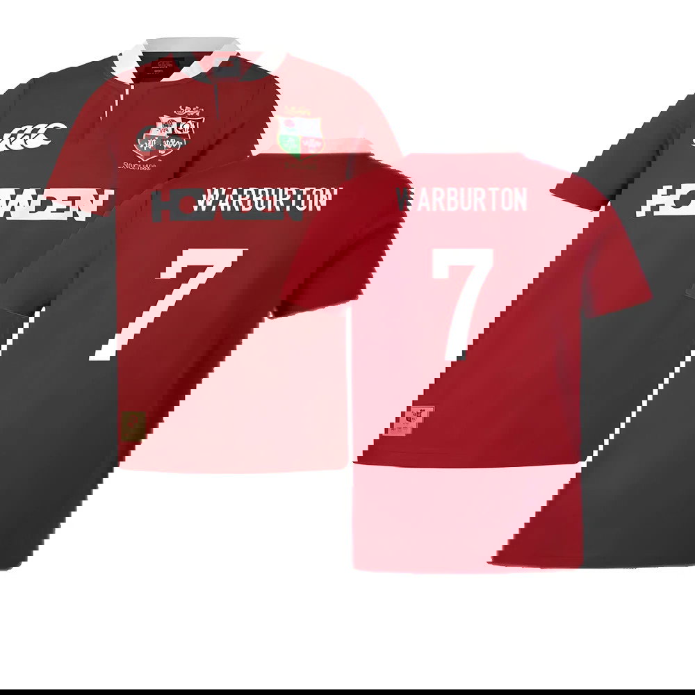 2025 British & Lions Classic SS Rugby Shirt (Warburton 7)