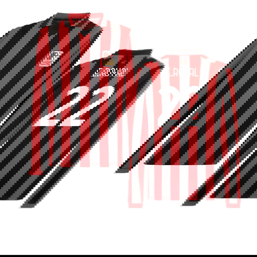 AC Milan 125th Authentic Shirt LS (Black-Red) (E.Royal 22)