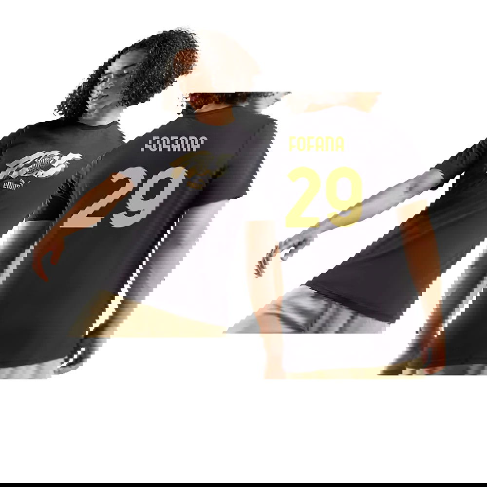 AC Milan 125th Anniversary ftblCulture Tee (Black) (Fofana 29)