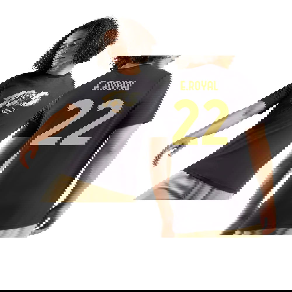 AC Milan 125th Anniversary ftblCulture Tee (Black) (E.Royal 22)