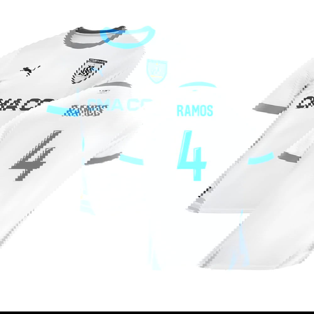 2024-2025 Marseille Home Shirt (Ramos 4)