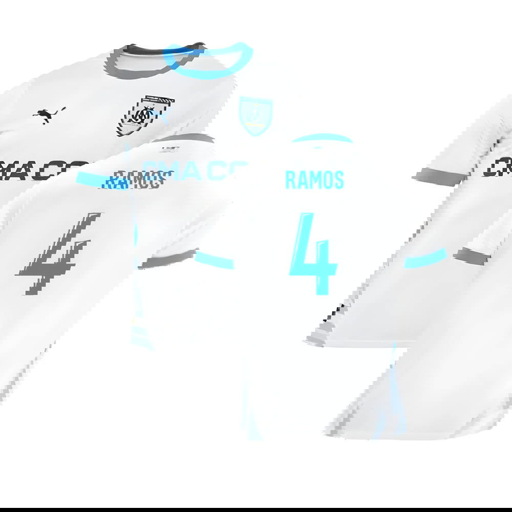 2024-2025 Marseille Home Shirt (Womens) (Ramos 4)