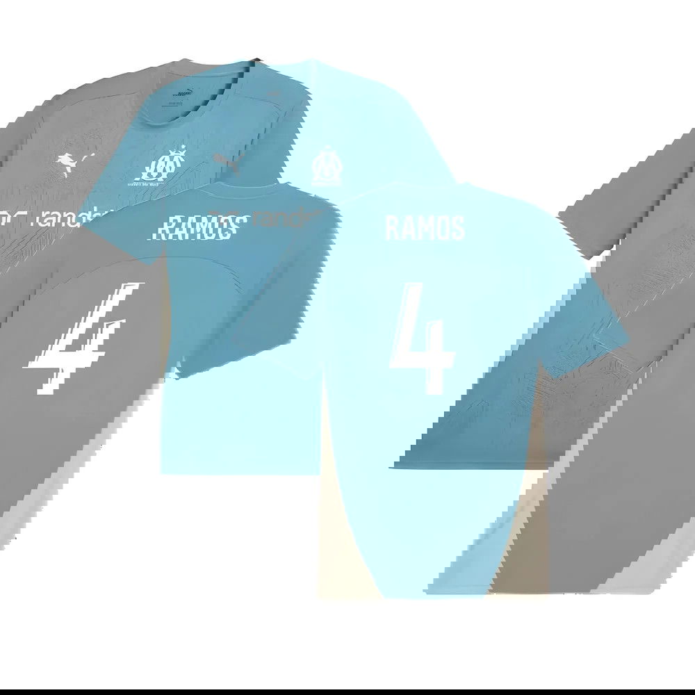 2024-2025 Marseille Training Shirt (Bold Blue) (Ramos 4)