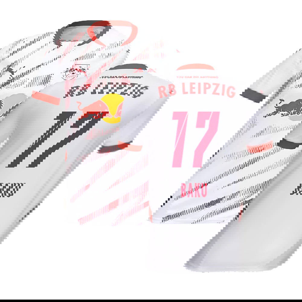2024-2025 Red Bull Leipzig Home Shirt (Kids) (Baku 17)