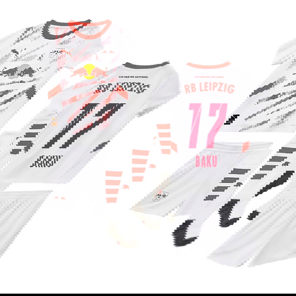 2024-2025 Red Bull Leipzig Home Mini Kit (Baku 17)