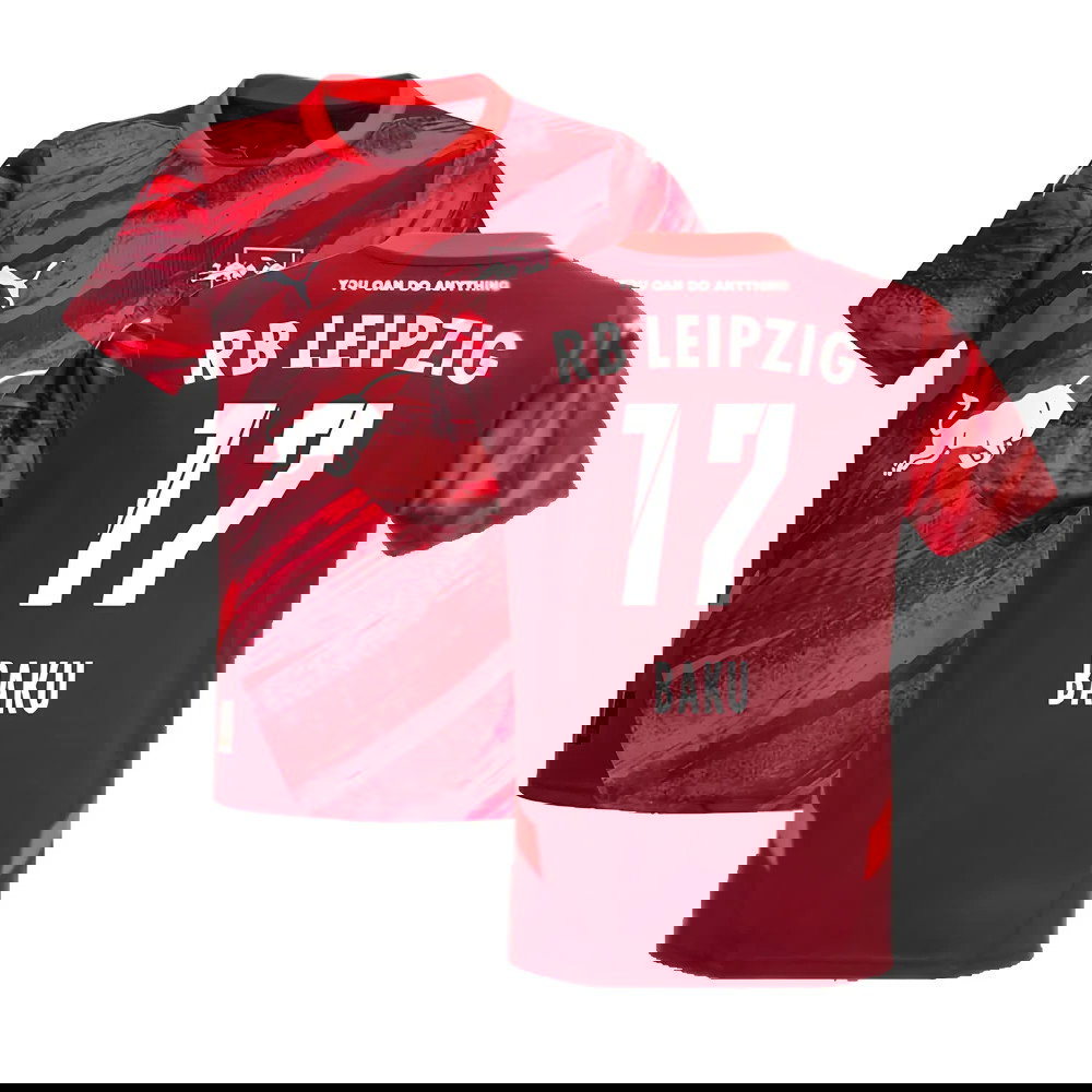 2024-2025 Red Bull Leipzig Away Shirt (Kids) (Baku 17)