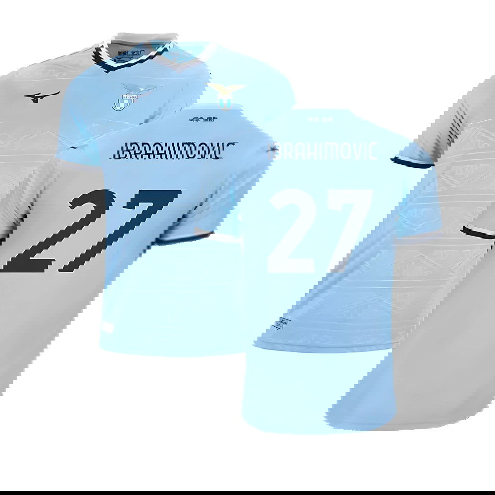 2024-2025 Lazio Home Shirt (Ibrahimovic 27)