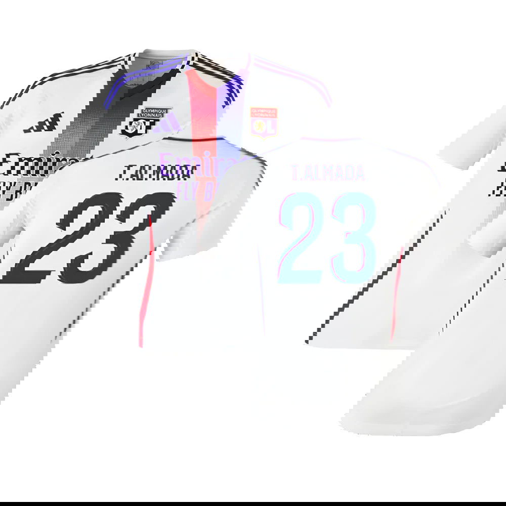 2024-2025 Olympique Lyon Home Shirt (T.Almada 23)