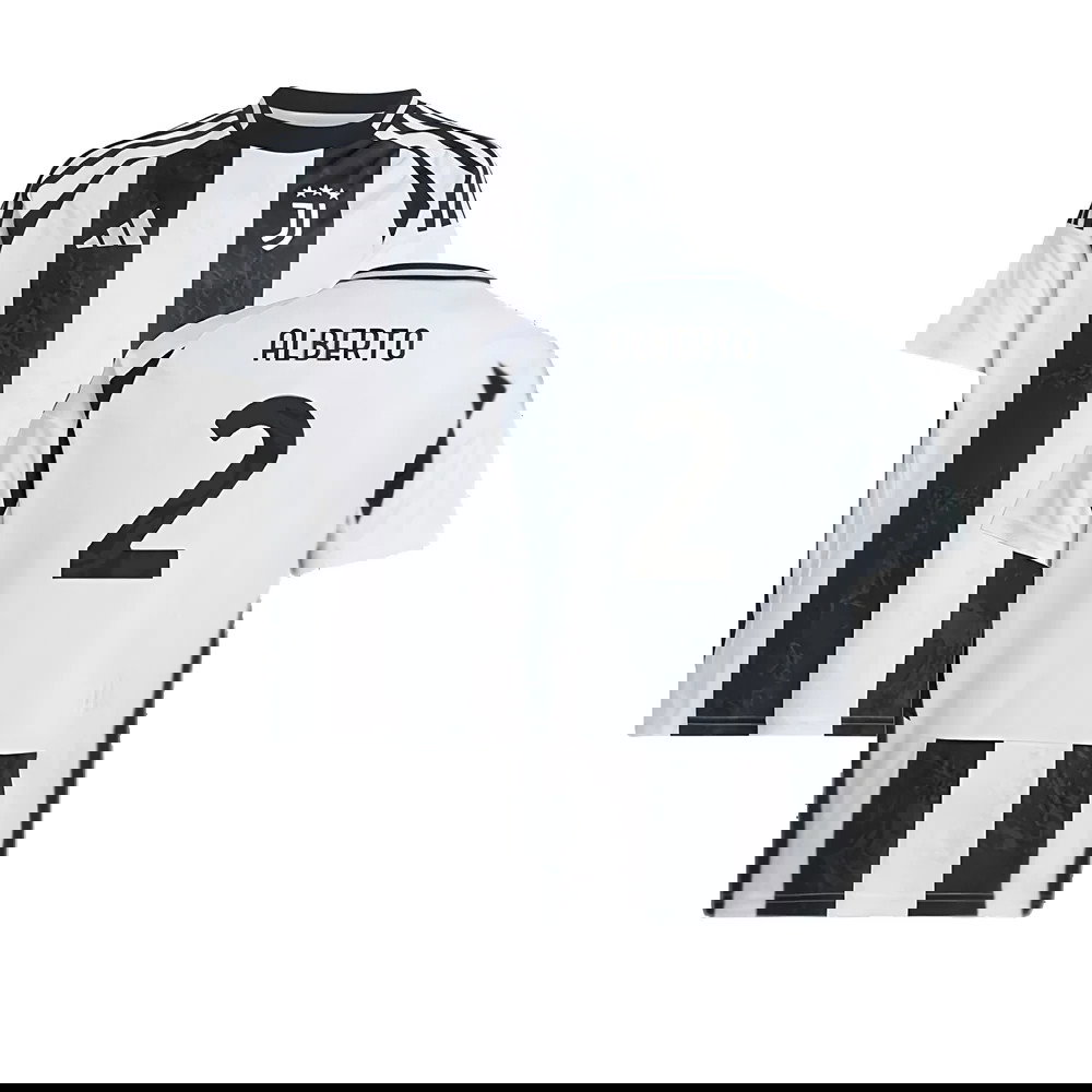 2024-2025 Juventus Home Shirt (Kids) (Alberto 2)