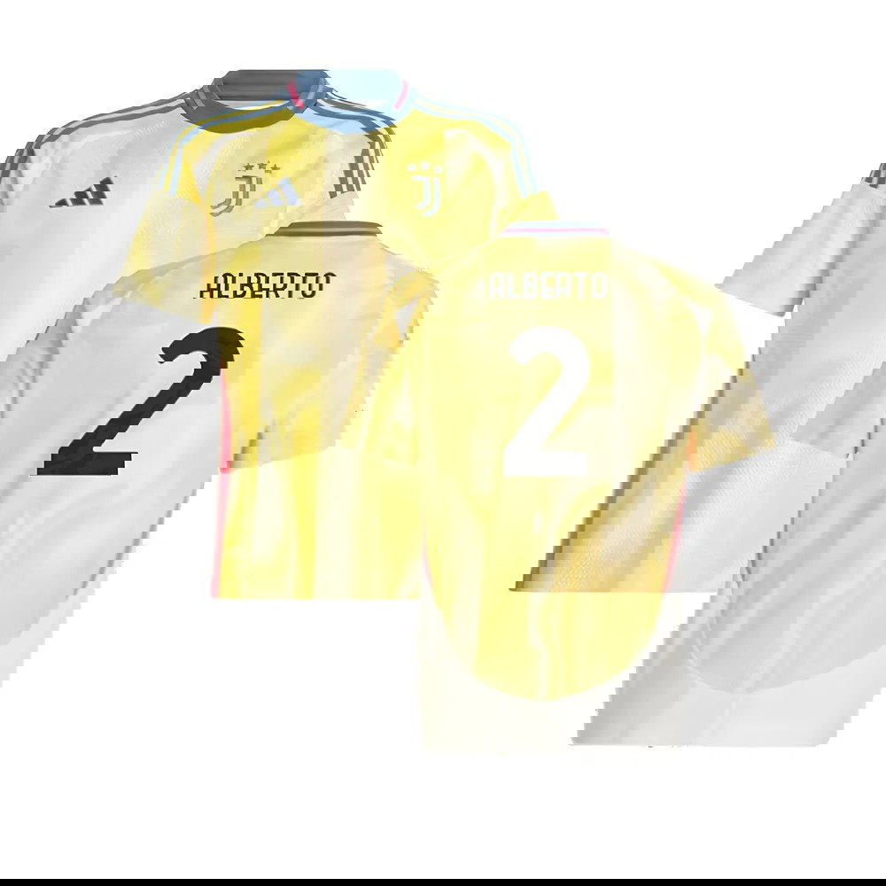 2024-2025 Juventus Away Shirt (Kids) (Alberto 2)