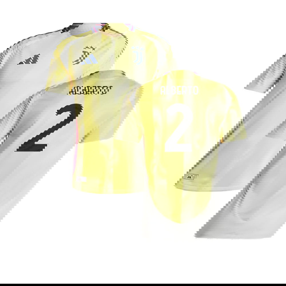 2024-2025 Juventus Authentic Away Shirt (Alberto 2)