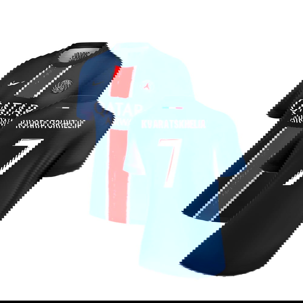 2024-2025 PSG Home Shirt (Womens) (Kvaratskhelia 7)
