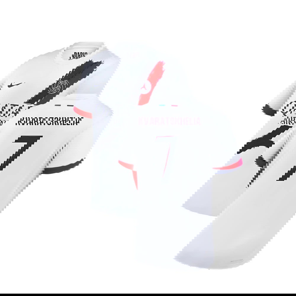 2024-2025 PSG Away Authentic Dri-ADV Shirt (Kvaratskhelia 7)