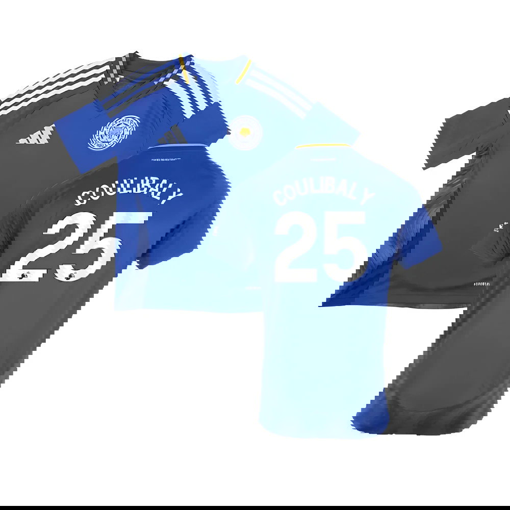 2024-2025 Leicester City Home Shirt (Kids) (Coulibaly 25)