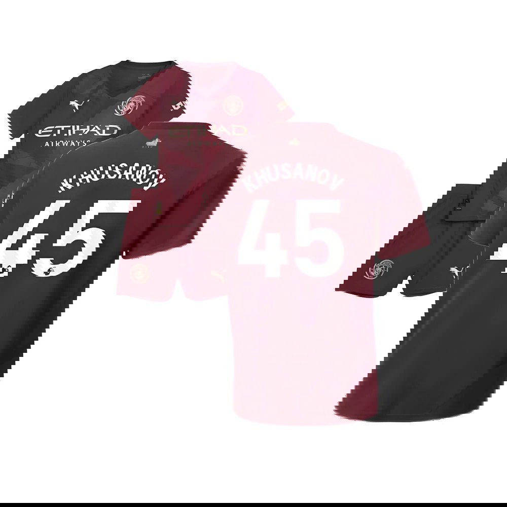 2024-2025 Man City Third Mini Kit (Khusanov 45)