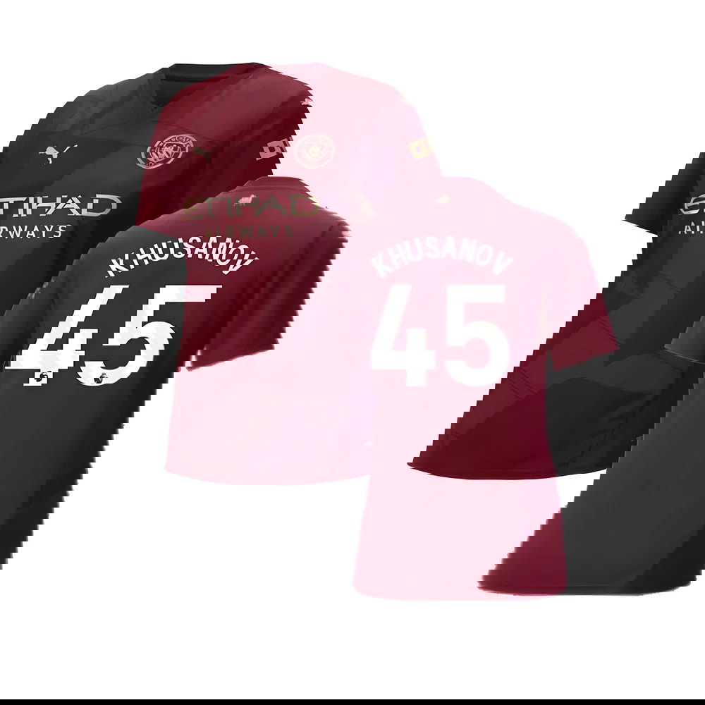 2024-2025 Man City Third Shirt (Womens) (Khusanov 45)