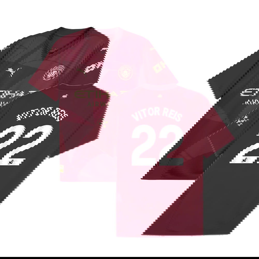 2024-2025 Man City Third Shirt (Vitor Reis 22)