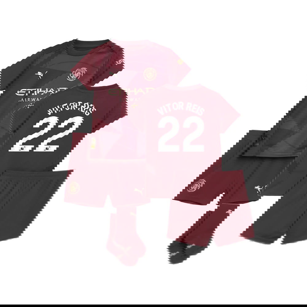 2024-2025 Man City Third Baby Kit (Vitor Reis 22)