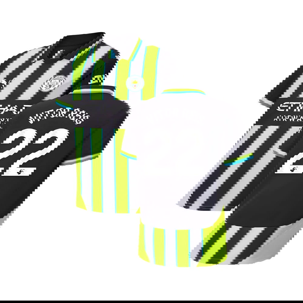 2024-2025 Man City Away Shirt (Kids) (Vitor Reis 22)