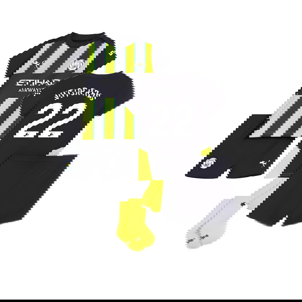 2024-2025 Man City Away Baby Kit (Vitor Reis 22)