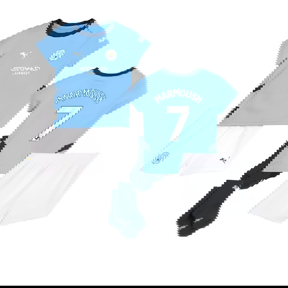 2024-2025 Man City Home Baby Kit (Marmoush 7)