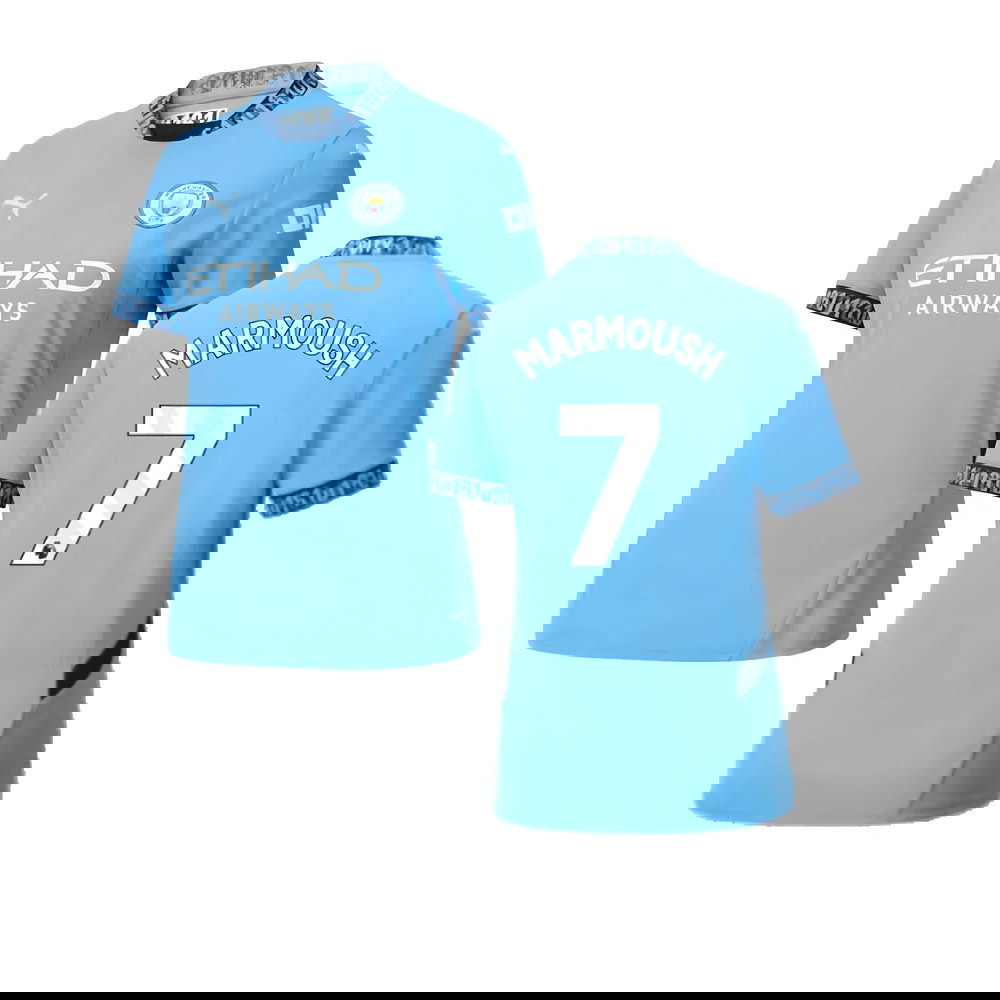 2024-2025 Man City Home Shirt (Womens) (Marmoush 7)