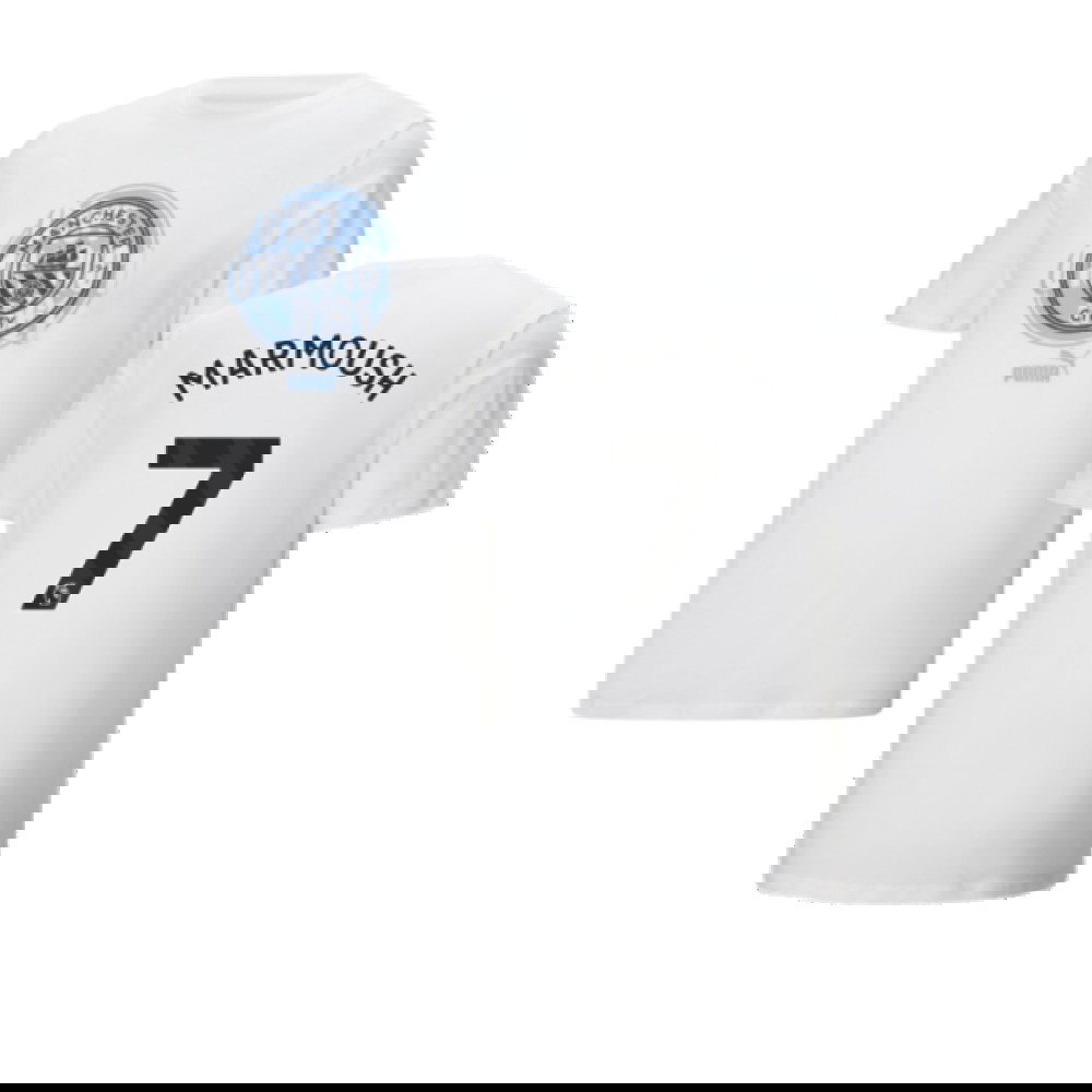 2024-2025 Man City ftblCulture Tee (White) (Marmoush 7)