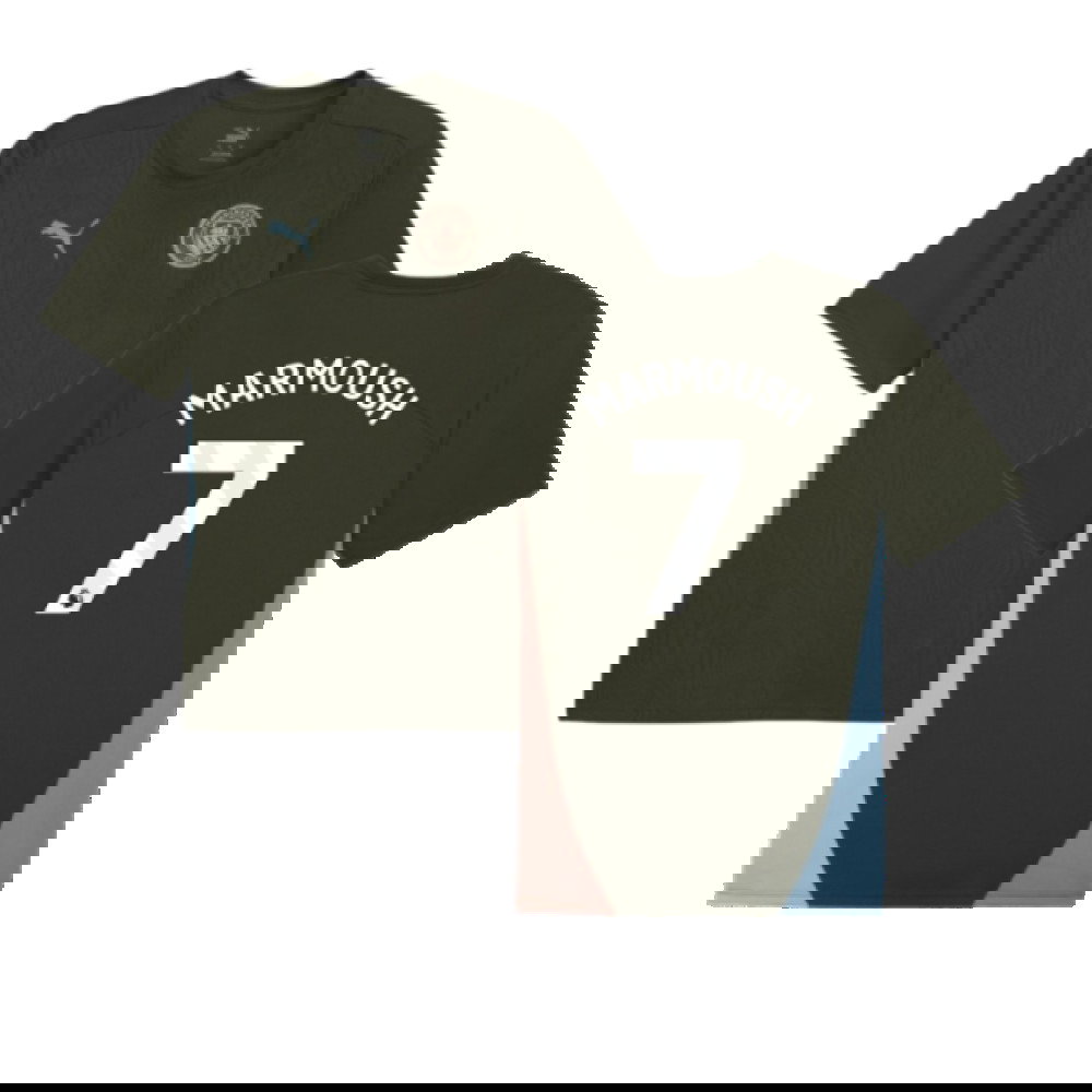 2024-2025 Man City Training Shirt (Myrtle) (Marmoush 7)
