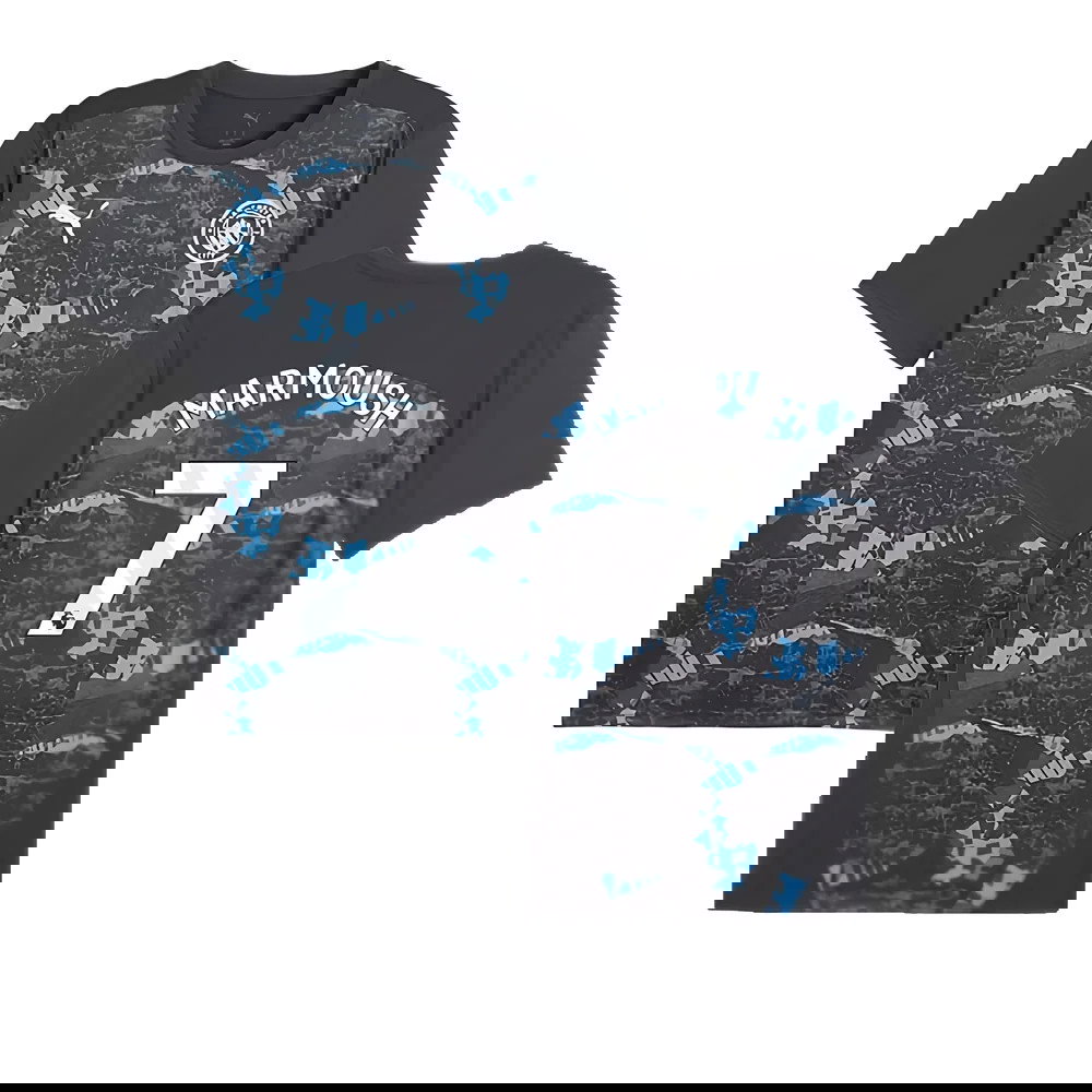 2024-2025 Man City Prematch SS Jersey (Strong Gray) (Marmoush 7)