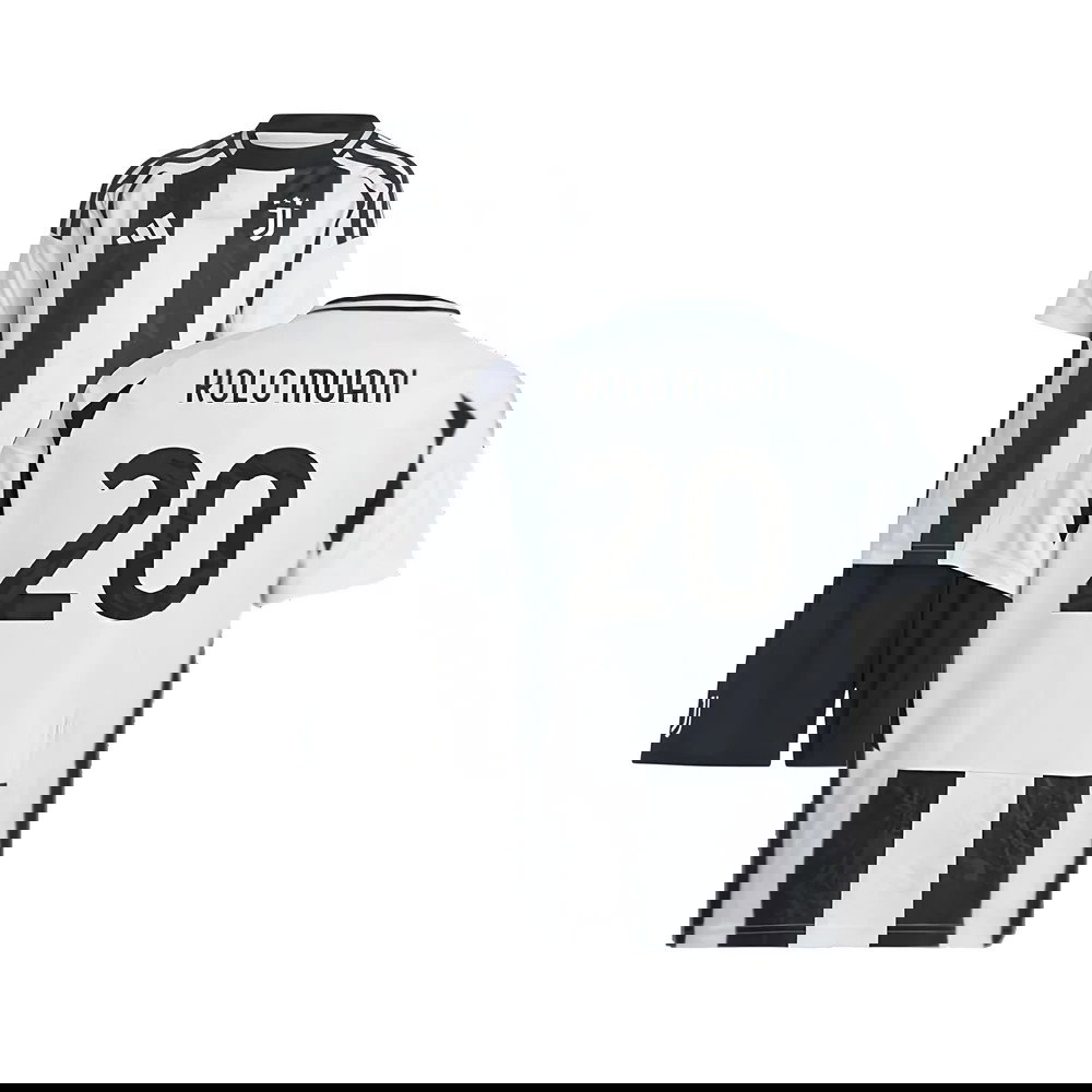 2024-2025 Juventus Home Mini Kit (Kolo Muani 20)