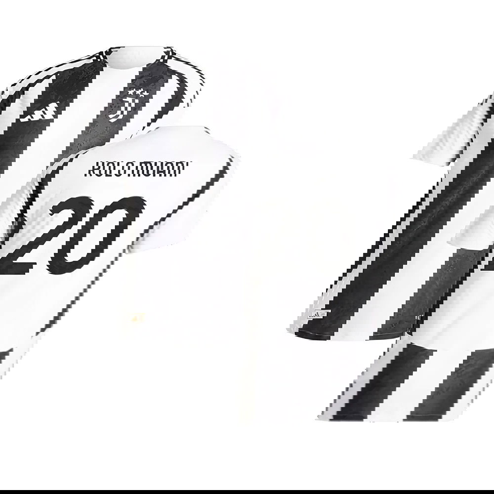 2024-2025 Juventus Authentic Home Shirt (Kolo Muani 20)
