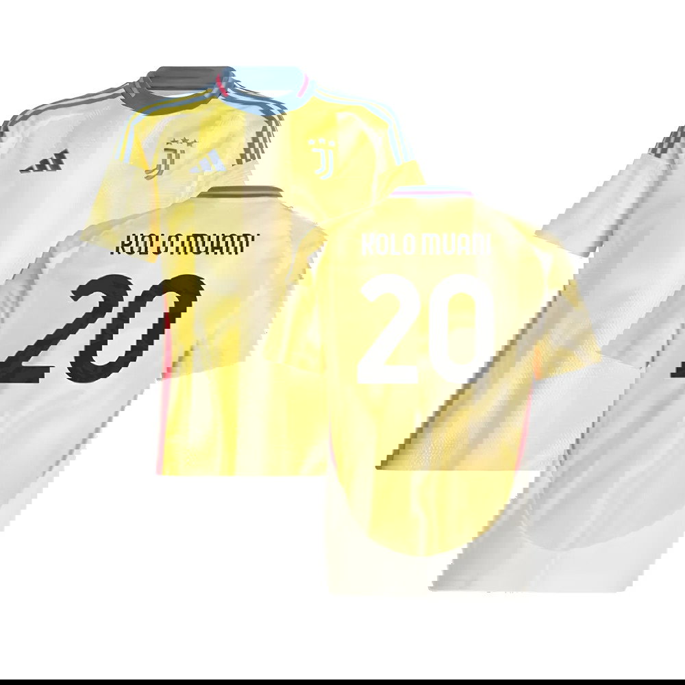 2024-2025 Juventus Away Shirt (Kids) (Kolo Muani 20)