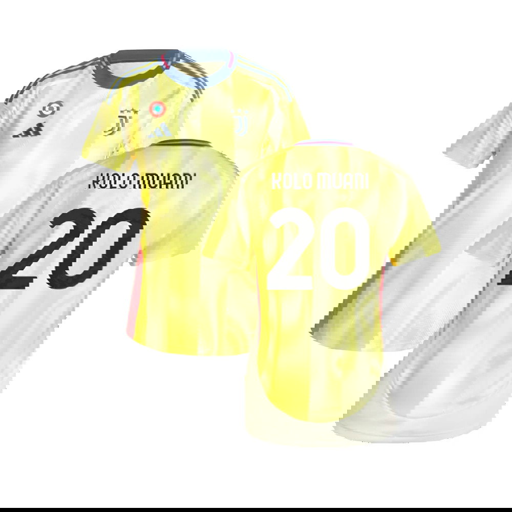 2024-2025 Juventus Away Shirt (Womens) (Kolo Muani 20)