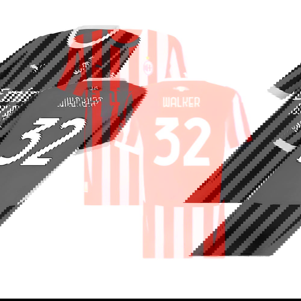 2024-2025 AC Milan Home Shirt (Womens) (Walker 32)