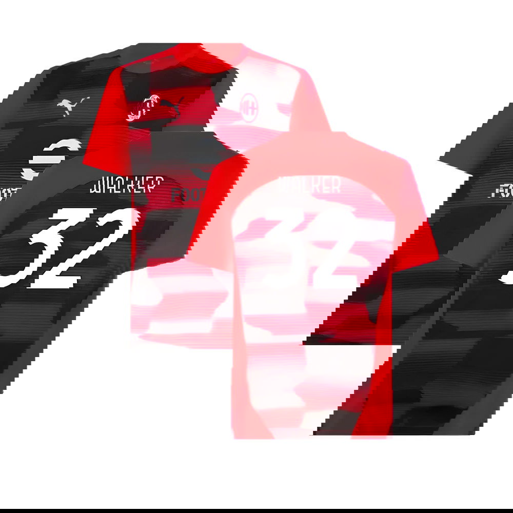 2024-2025 AC Milan Prematch SS Shirt (Red) (Walker 32)