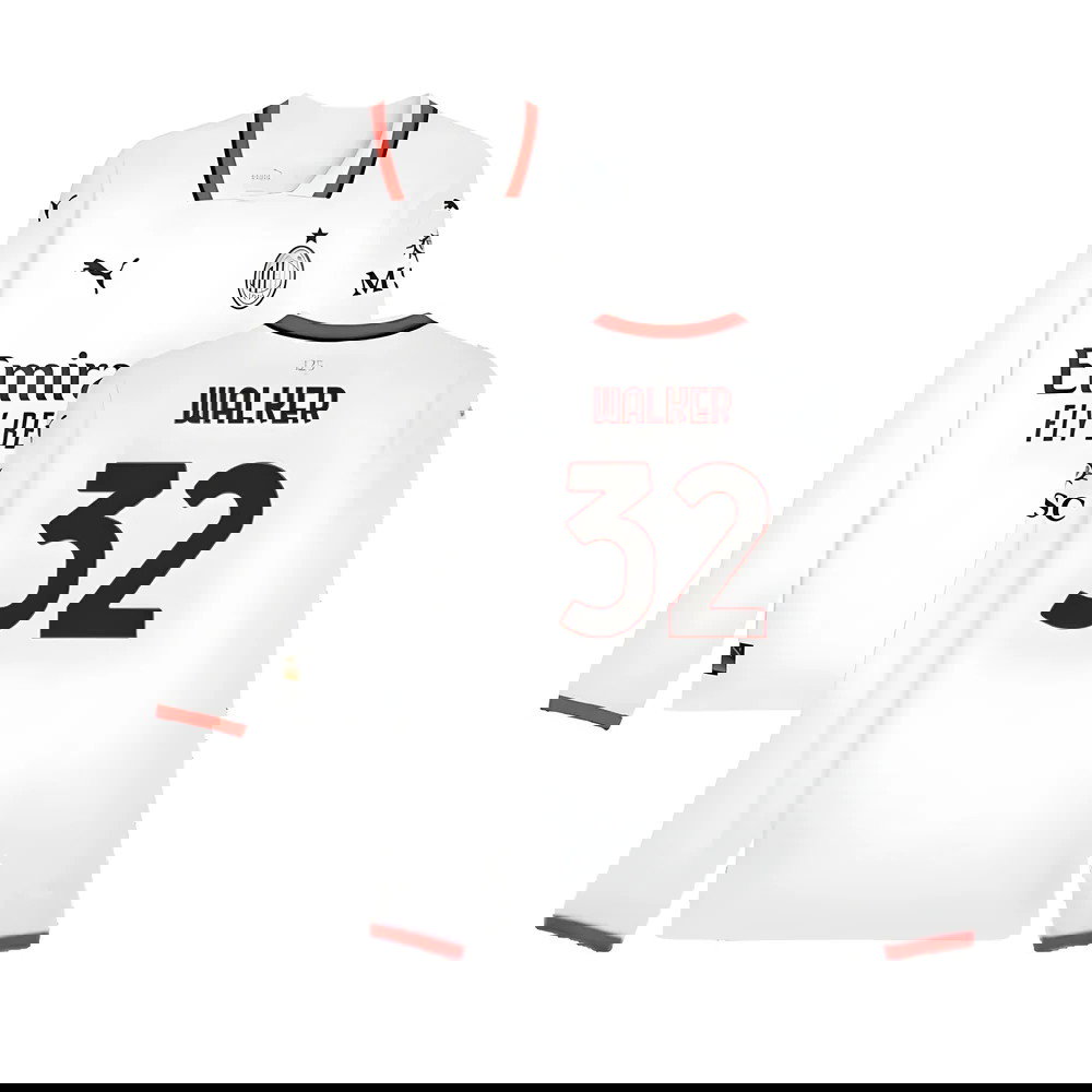 2024-2025 AC Milan Away Long Sleeve Shirt (Walker 32)
