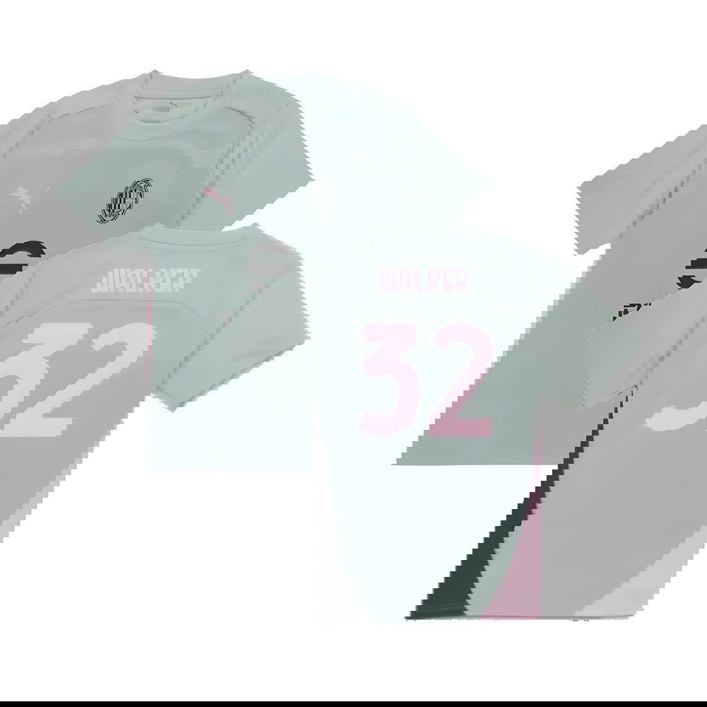 2024-2025 AC Milan Training Shirt (Green Fog) - Kids (Walker 32)