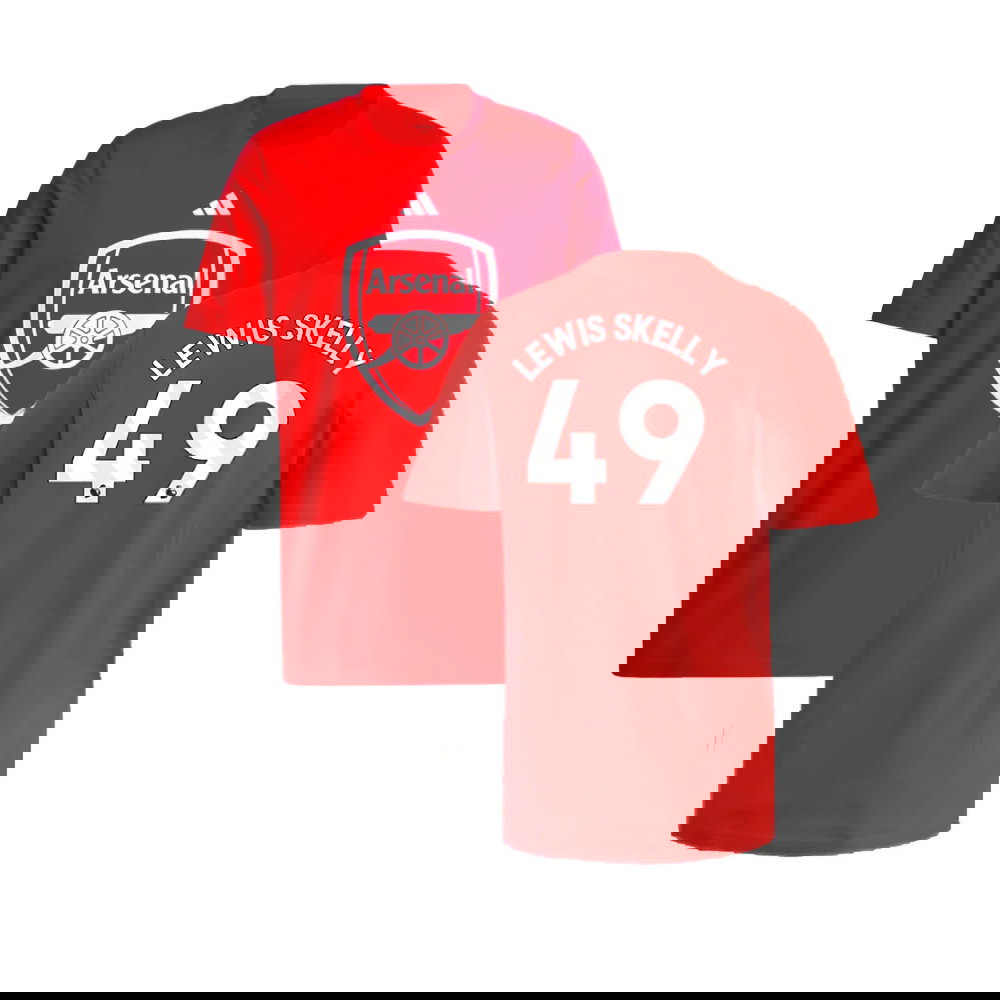 2024-2025 Arsenal DNA Graphic Tee (Red) (Lewis Skelly 49)