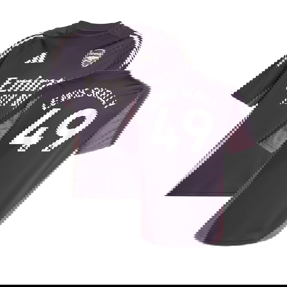 2024-2025 Arsenal Training Jersey (Aurora Black) - Kids (Lewis Skelly 49)