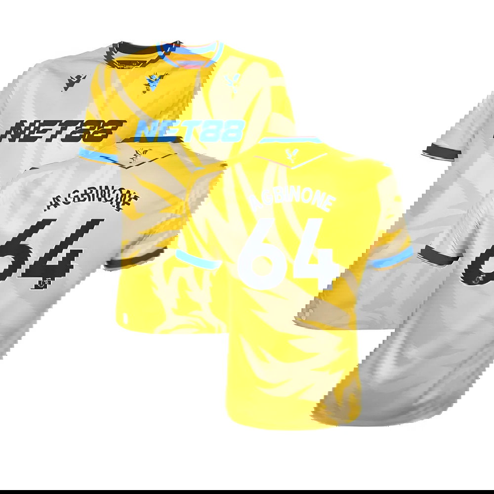 2024-2025 Crystal Palace Away Shirt (Agbinone 64)
