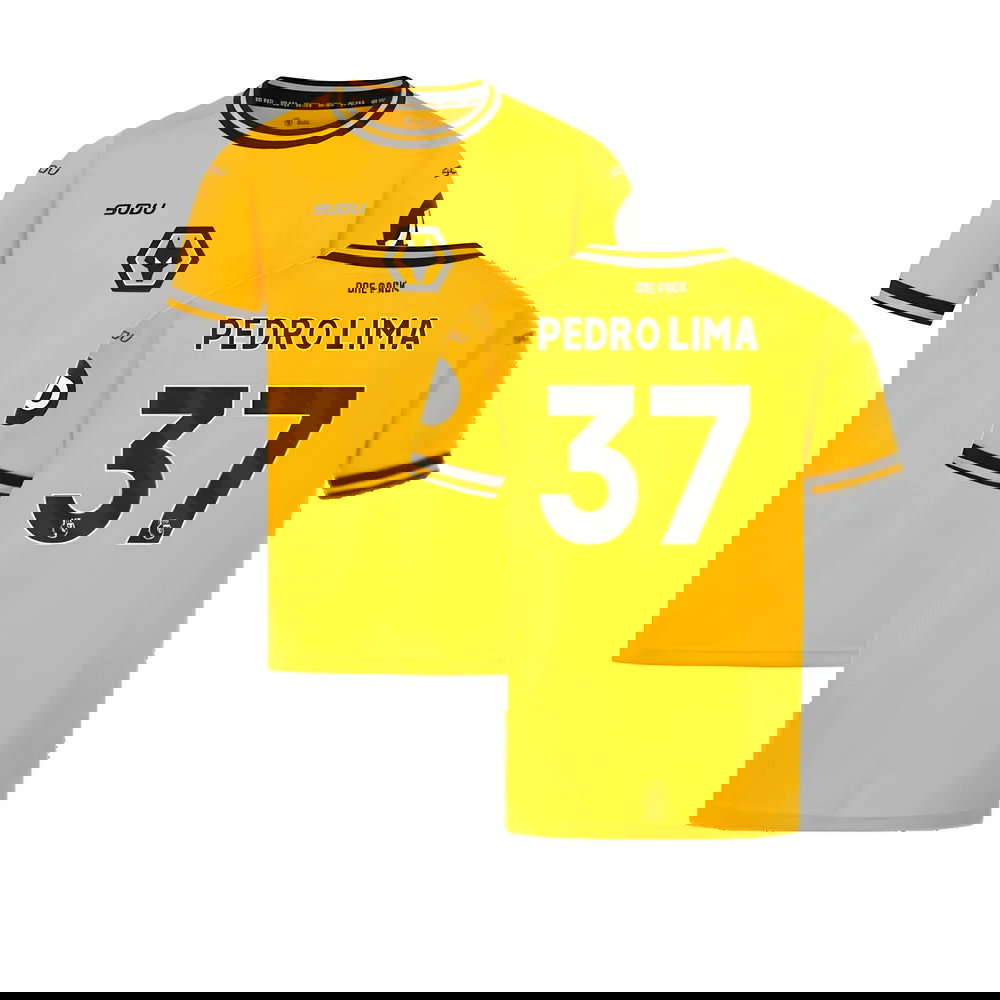 2024-2025 Wolves Home Shirt (Kids) (Pedro Lima 37)