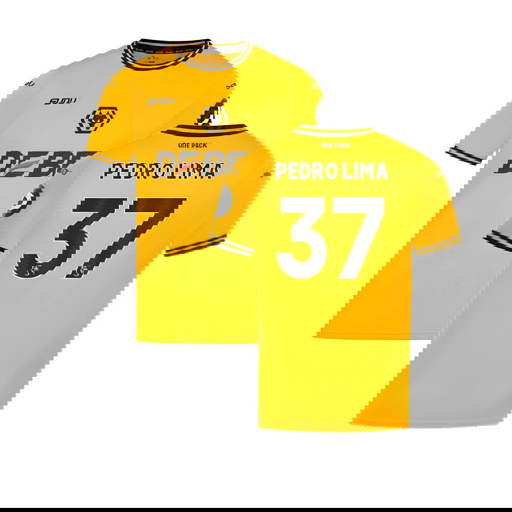 2024-2025 Wolves Home Shirt (Pedro Lima 37)