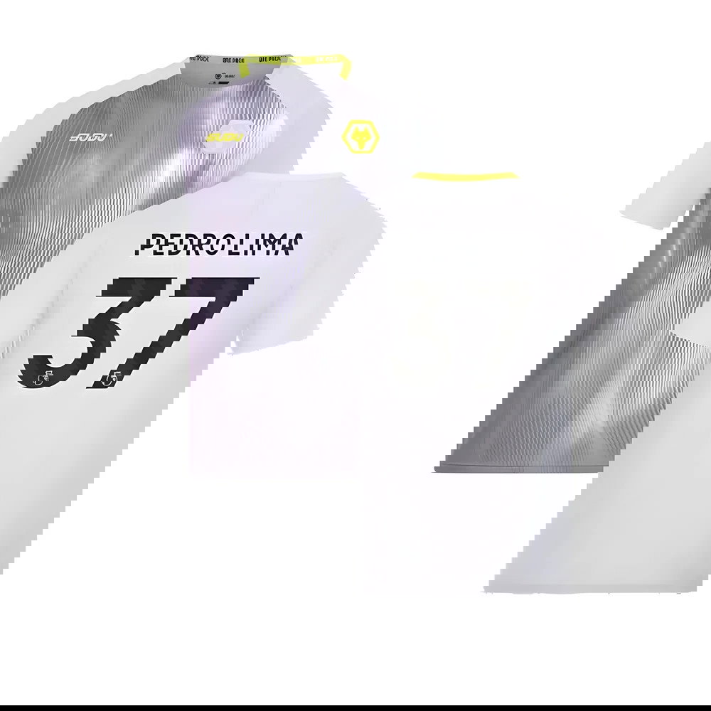 2024-2025 Wolves Players Training Shirt (Grey) (Pedro Lima 37)