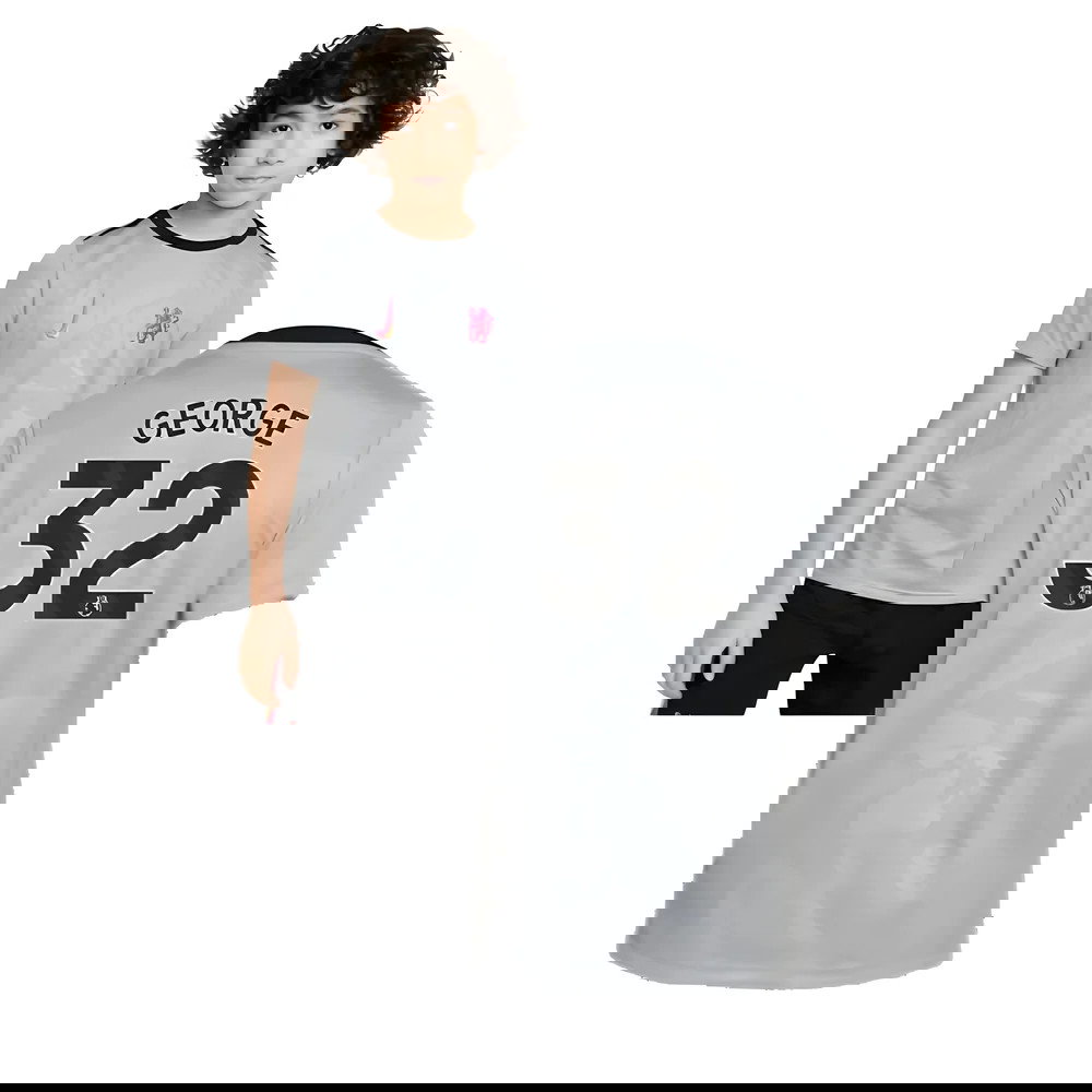 2024-2025 Chelsea Third Academy Pre-Match Shirt (Grey) - Kids (George 32)