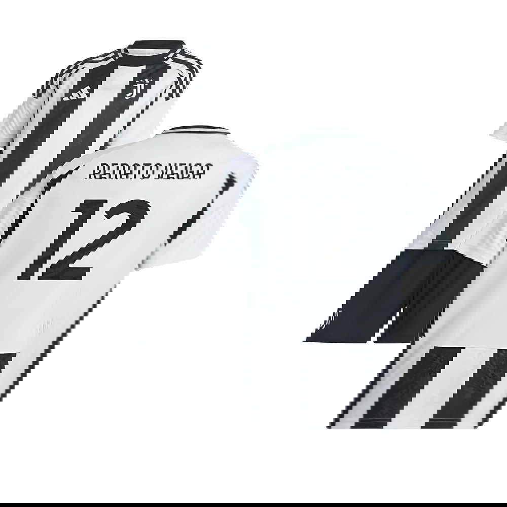 2024-2025 Juventus Home Mini Kit (Renato Veiga 12)