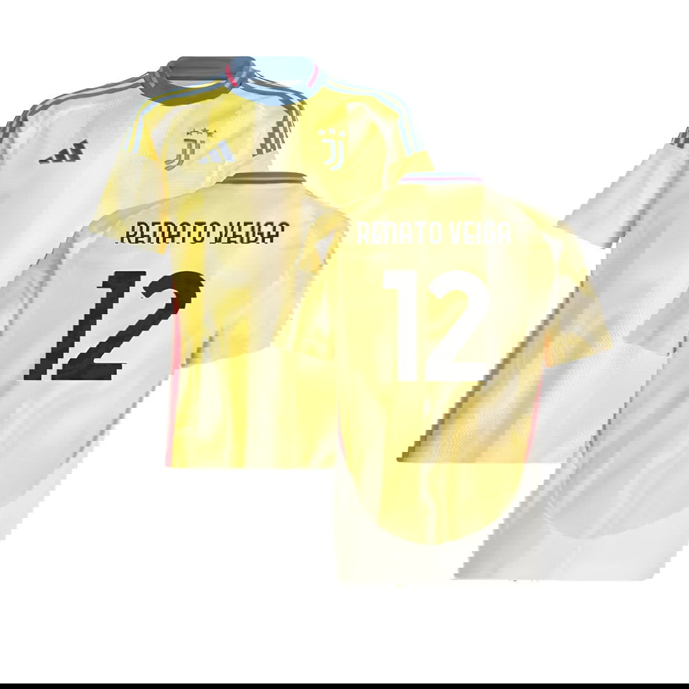 2024-2025 Juventus Away Shirt (Kids) (Renato Veiga 12)