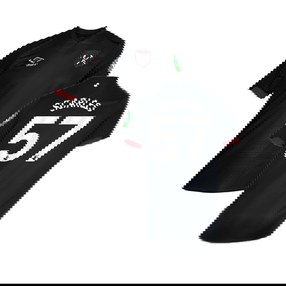 2024-2025 West Ham Away Shirt (Kids) (Scarles 57)