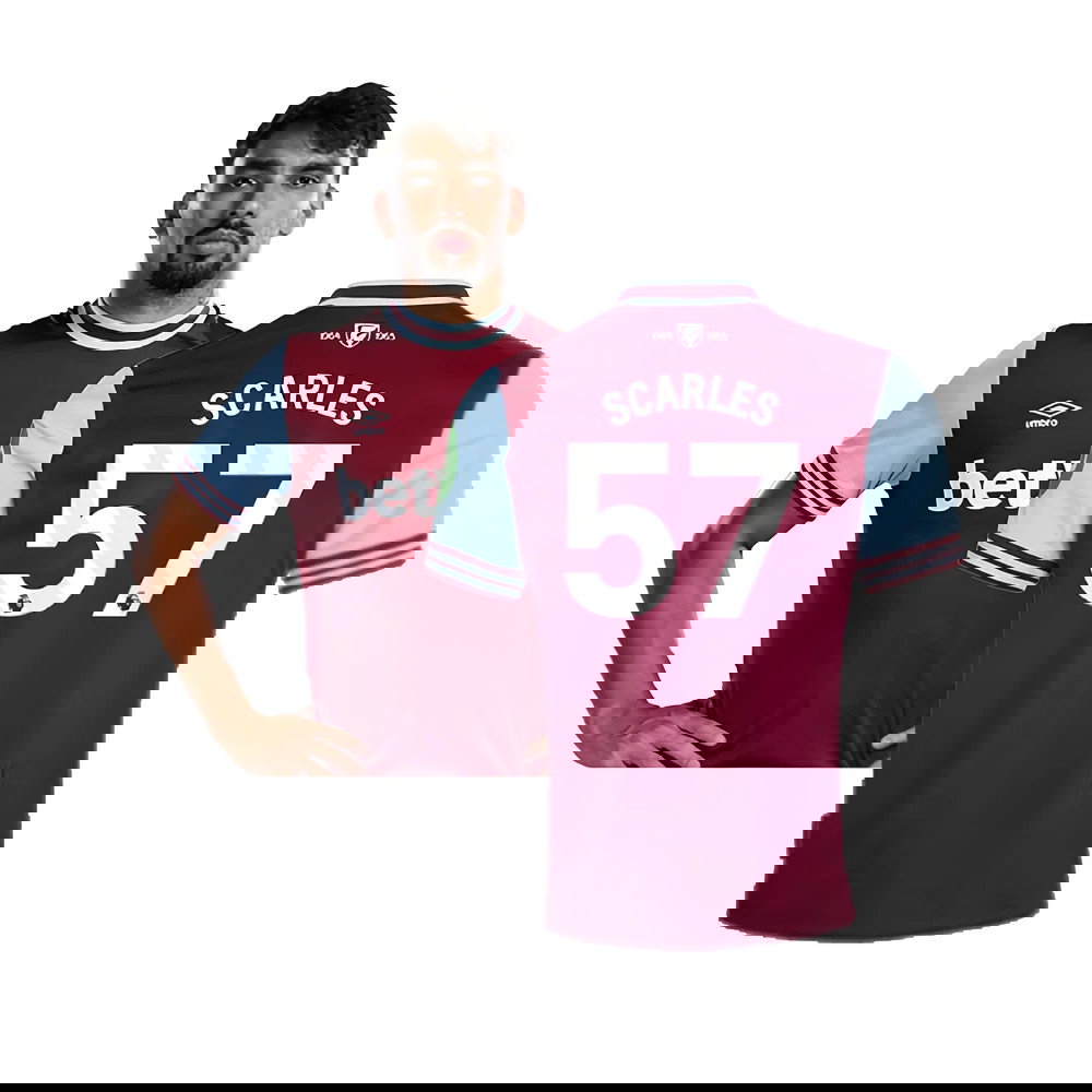 2024-2025 West Ham Home Shirt (Scarles 57)